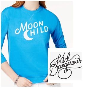 Kid Dangerous Moon Child Lightweight Sweatshirt (Size Small & Medium Available)